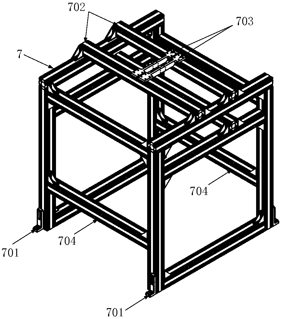 Artificial limb performance testing system under asymmetric alternating loads