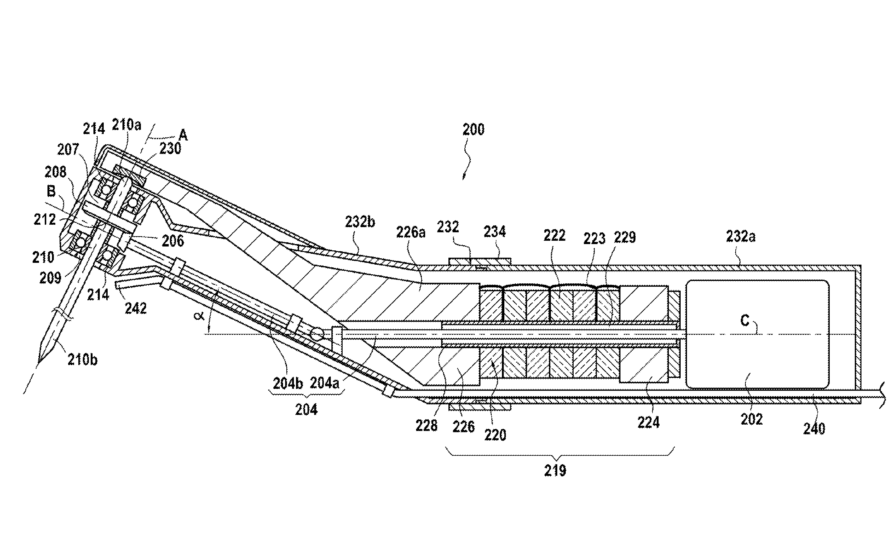 Ultrasound Surgical Micromotor