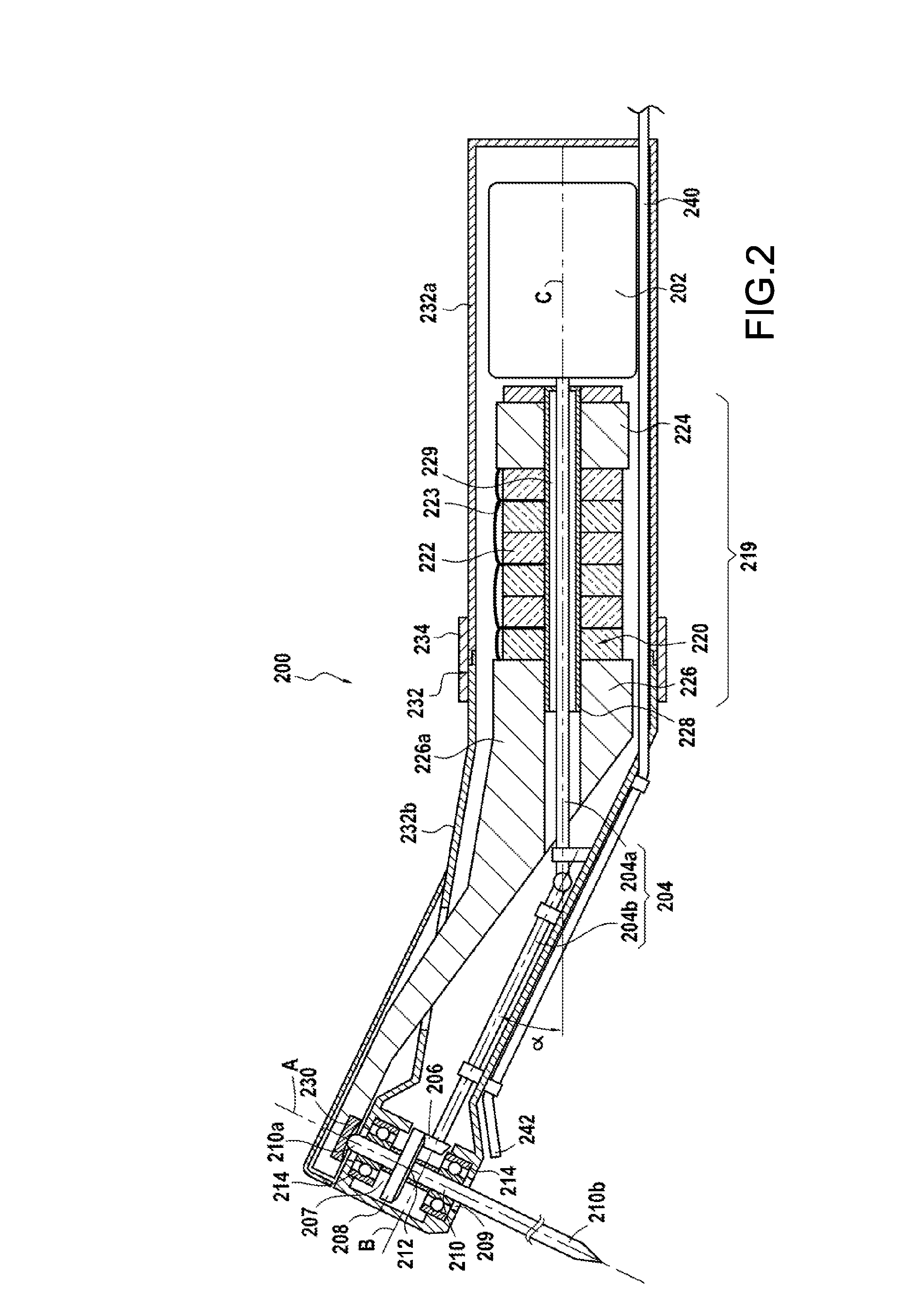 Ultrasound Surgical Micromotor