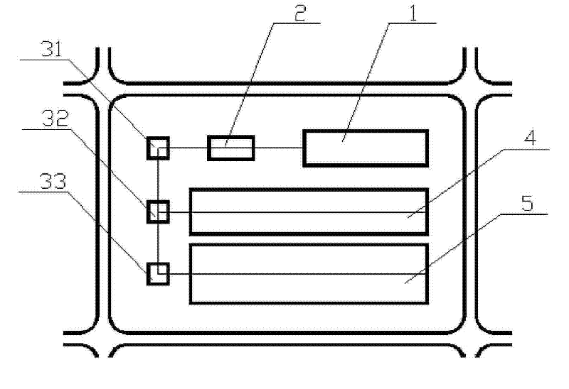 Arrangement mode of material storage yard