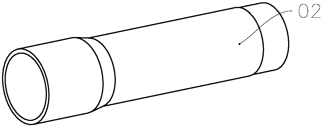 S adapter tube manufacturing method