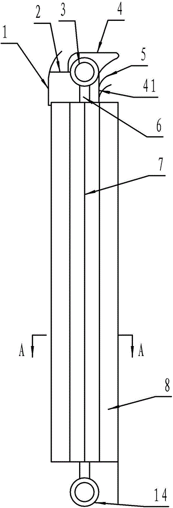 Radiation convection copper aluminum composite radiator