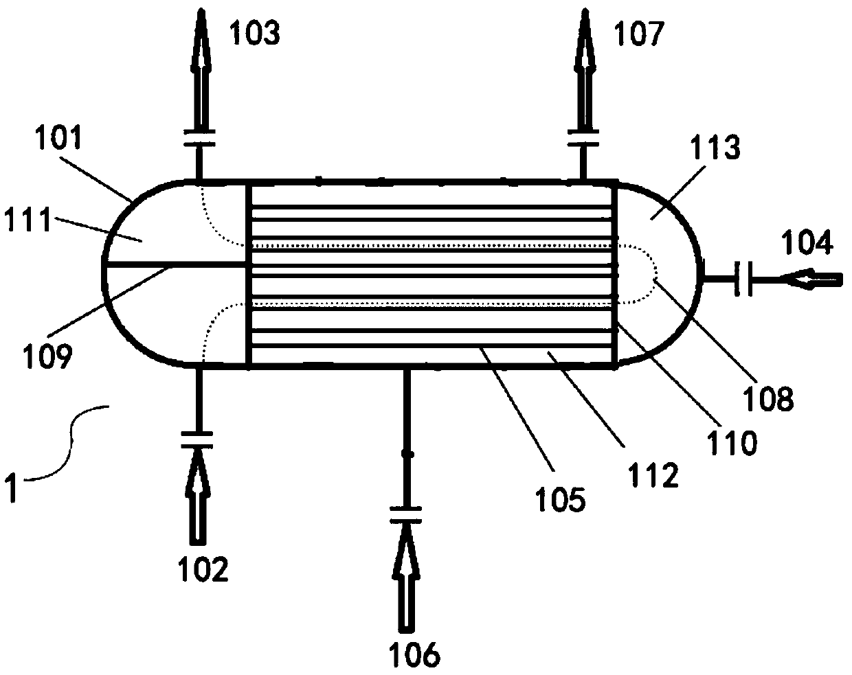 Reaction device and method for preparing styrene alternating copolymerization microsphere