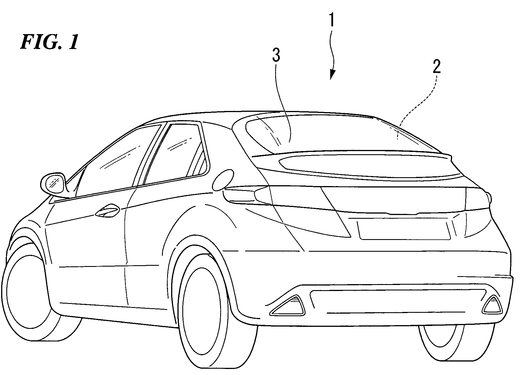 Vehicle rear door and method of assembling same