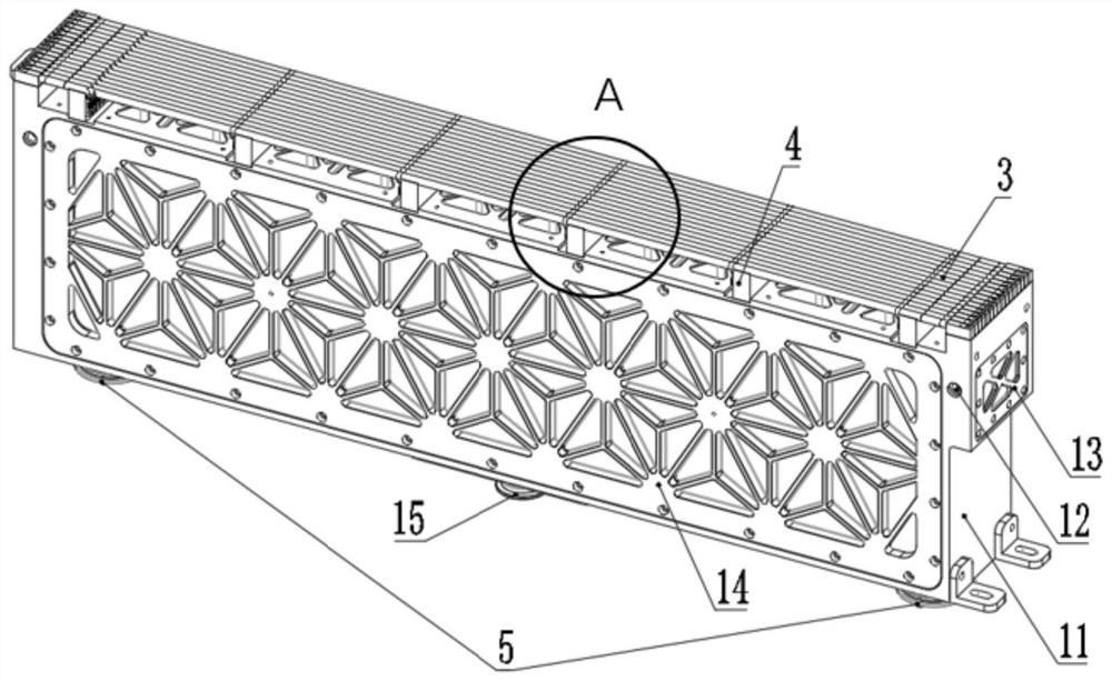 Close-packed neutron detector applied to vacuum environment