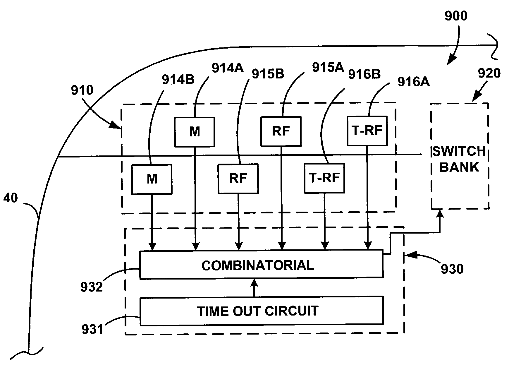 Implantable stimulation device with isolating system for minimizing magnetic induction