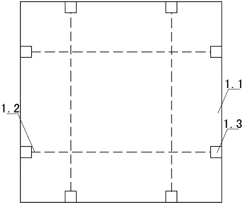 Unit type lightweight ribbed partition and construction method thereof