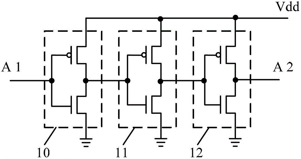 Detection circuit and detection method of bias temperature instability