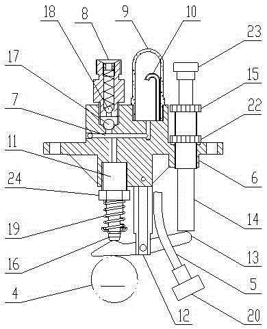 Oil injection pump