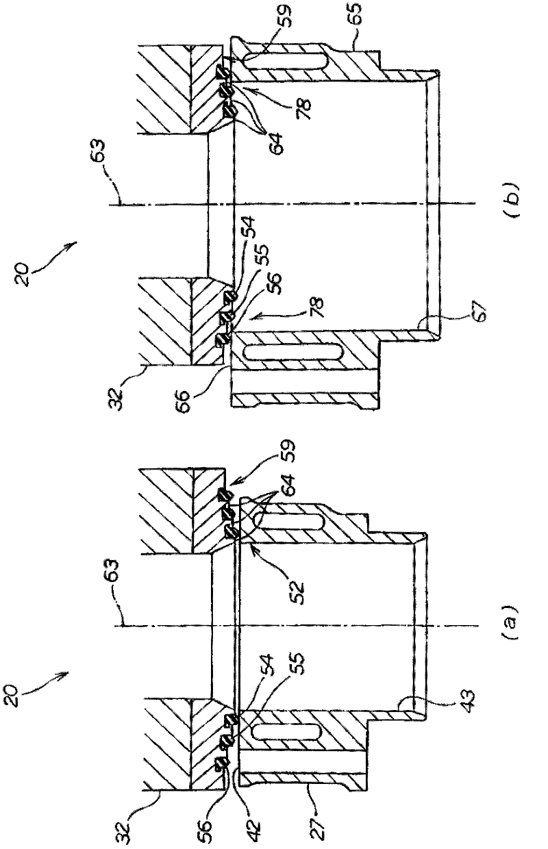 Cylinder surface treatment device