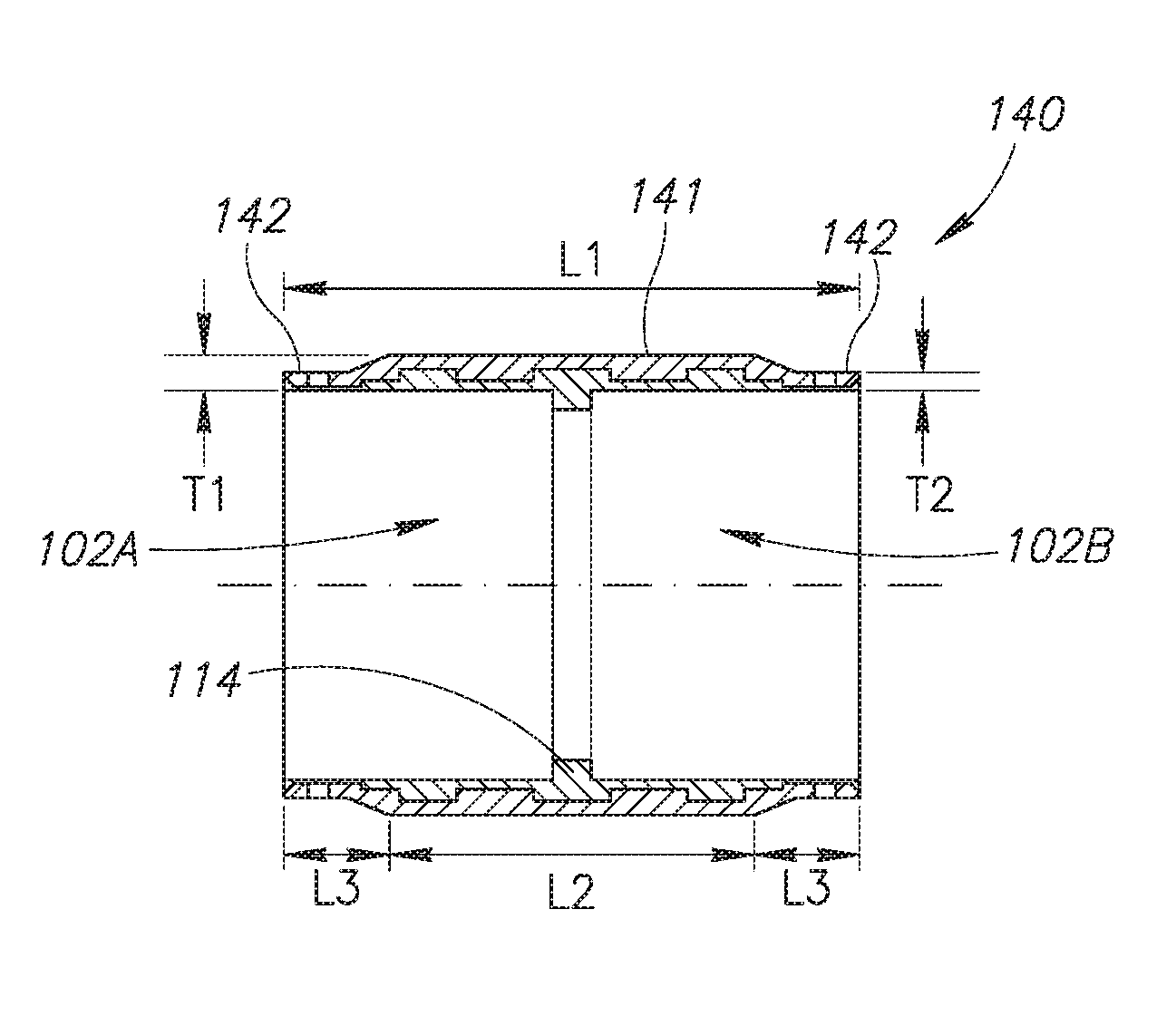 Electromagnetic induction welding of fluid distribution systems