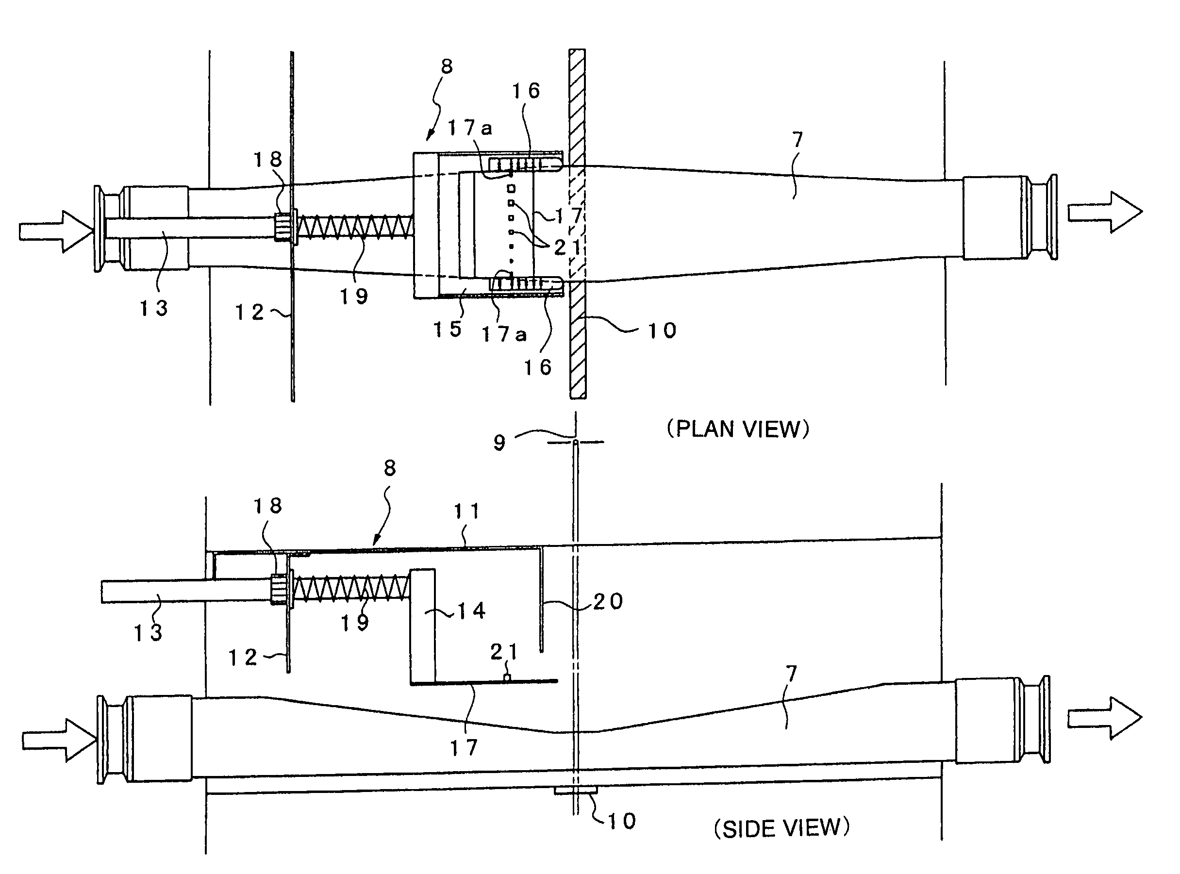 X-ray detection device for foreign matter