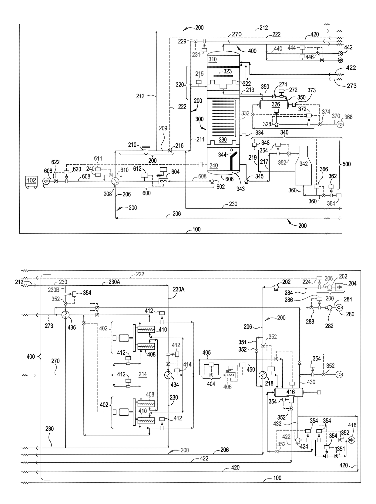 Crude stabilizer process