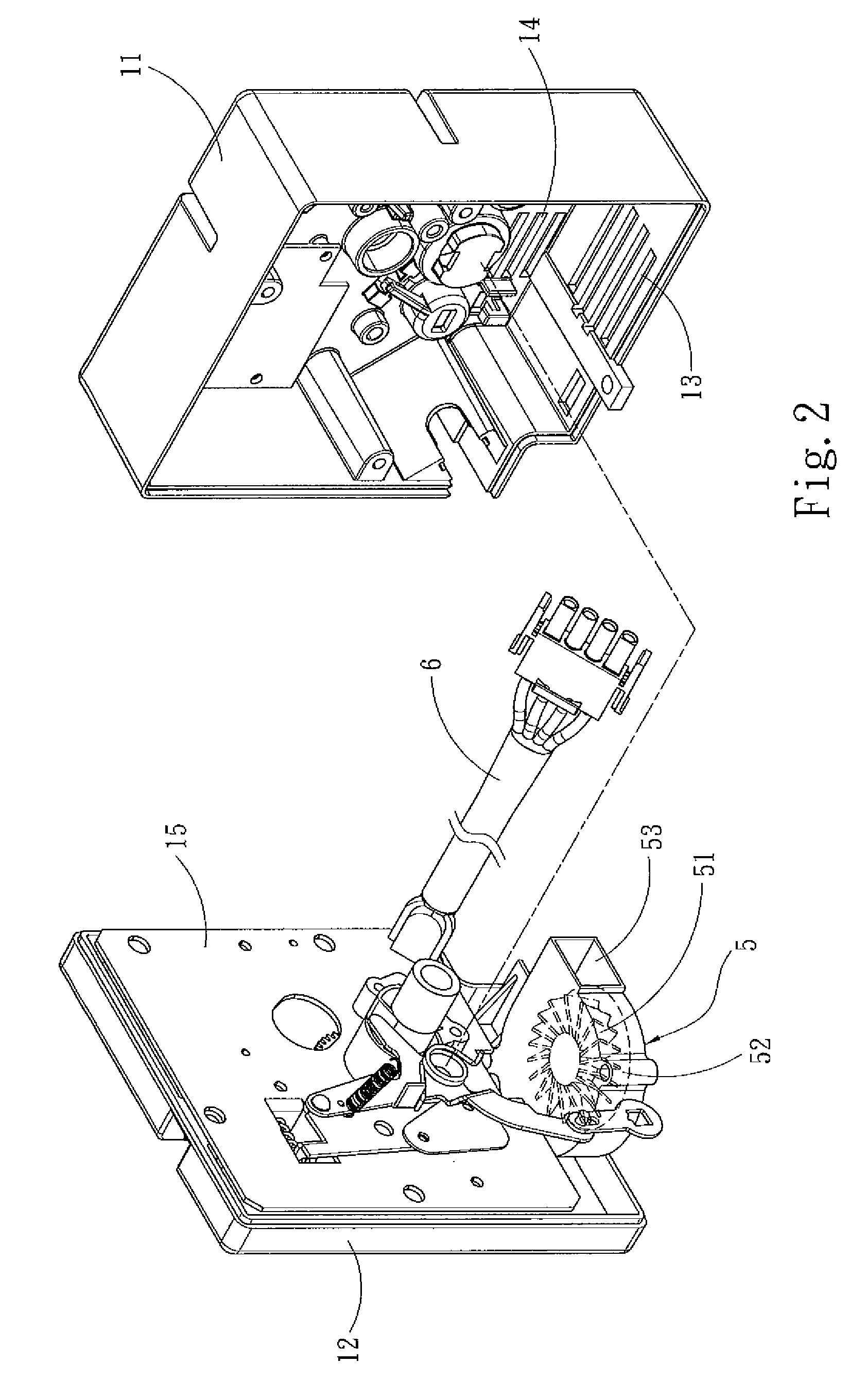 Ice maker equipped with a convection fan