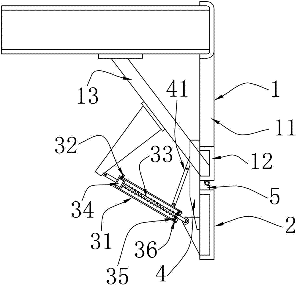 Slow-back type multifunction movable trail guardrail