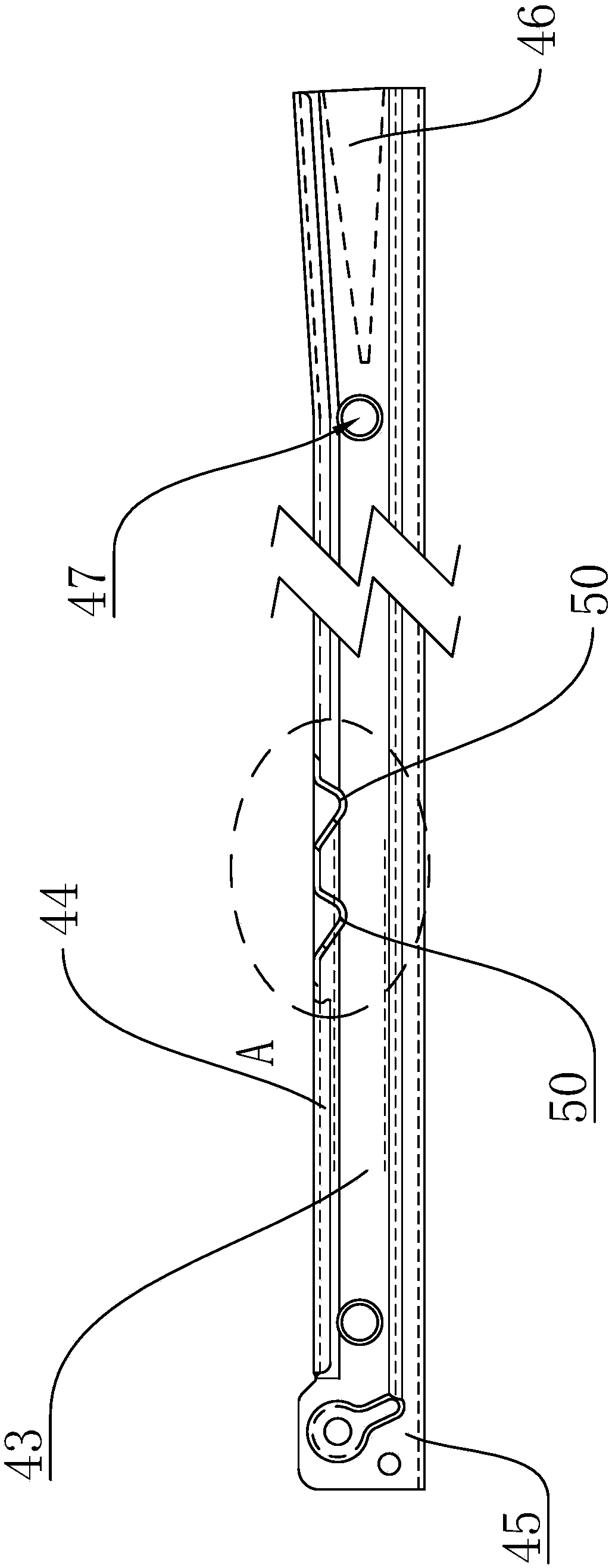 A slide rail with anti-shock and anti-rebound