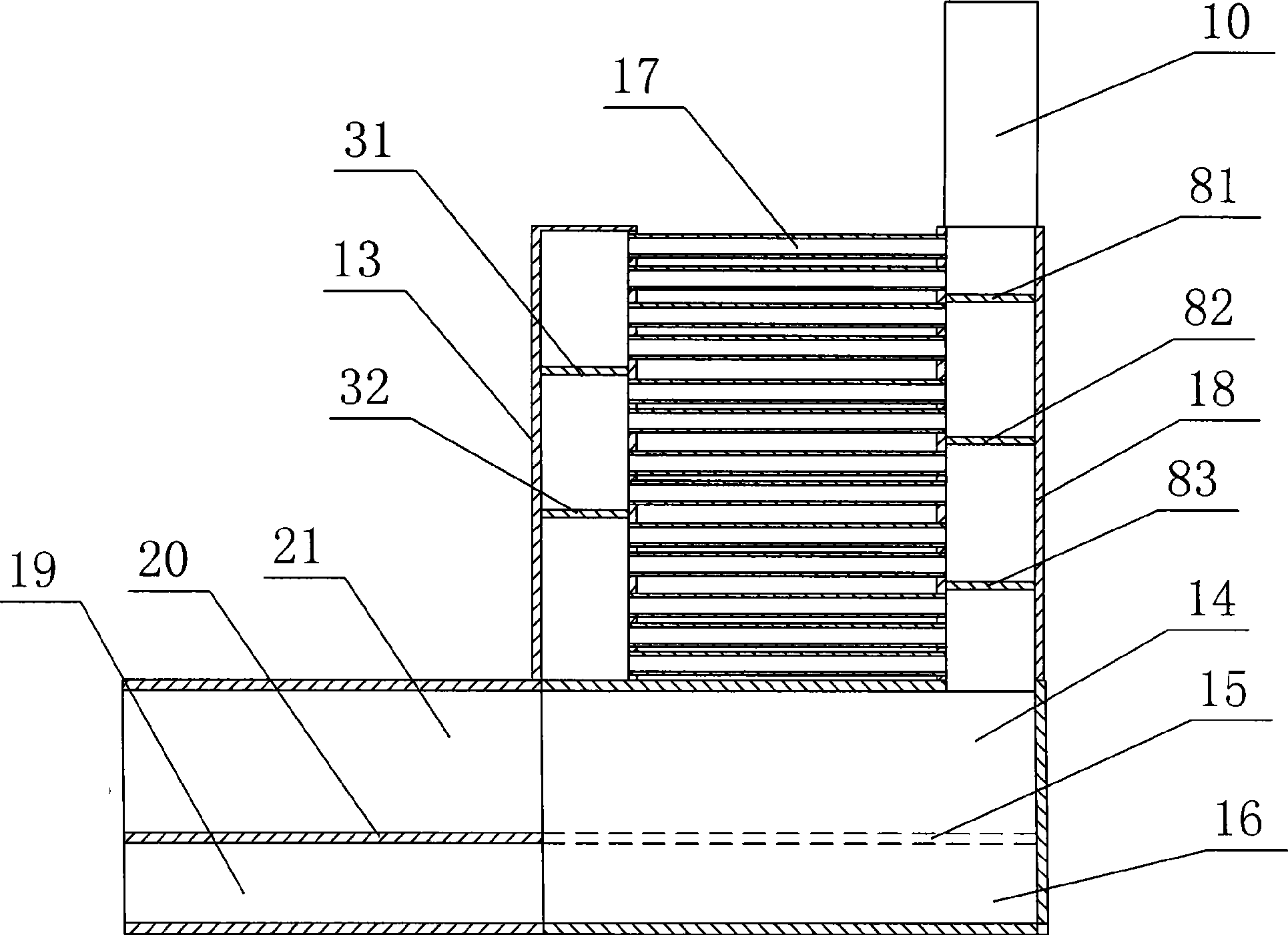 Coal hot-air rotary oven