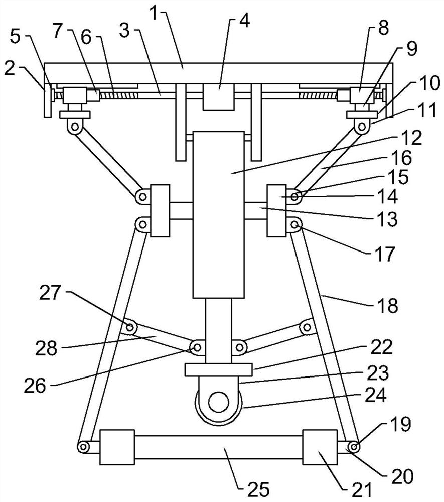 Automatic metal pipe bending device for mechanical equipment machining