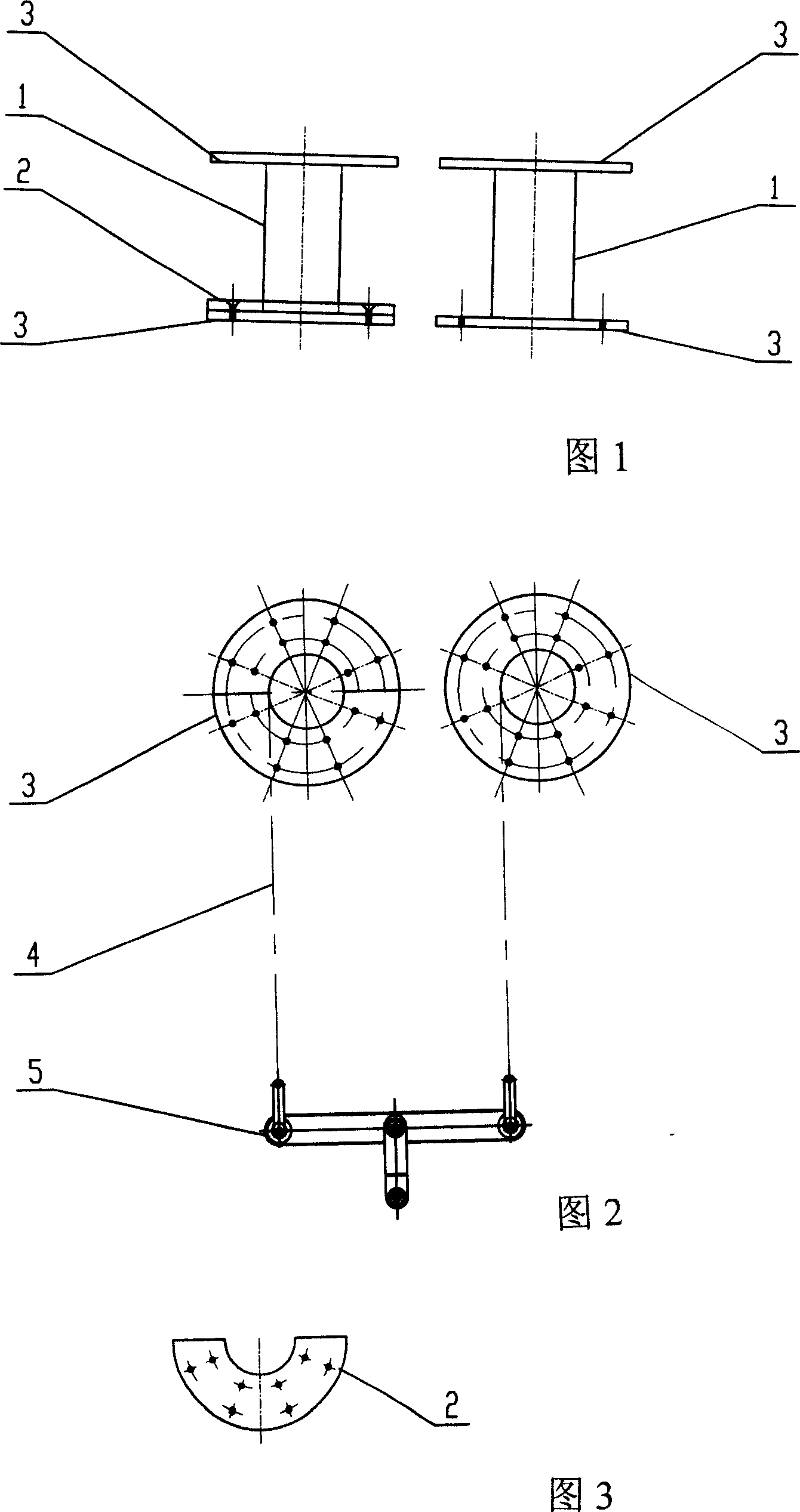 Equipment for balancing outofstep sustained center of crane