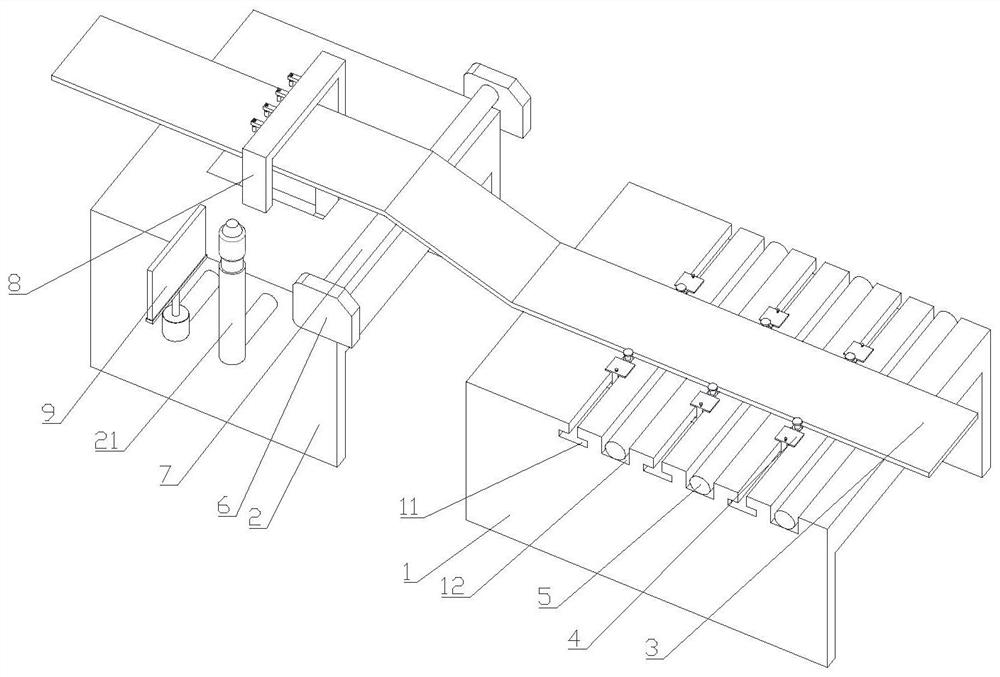 Shielding case sheet traction device