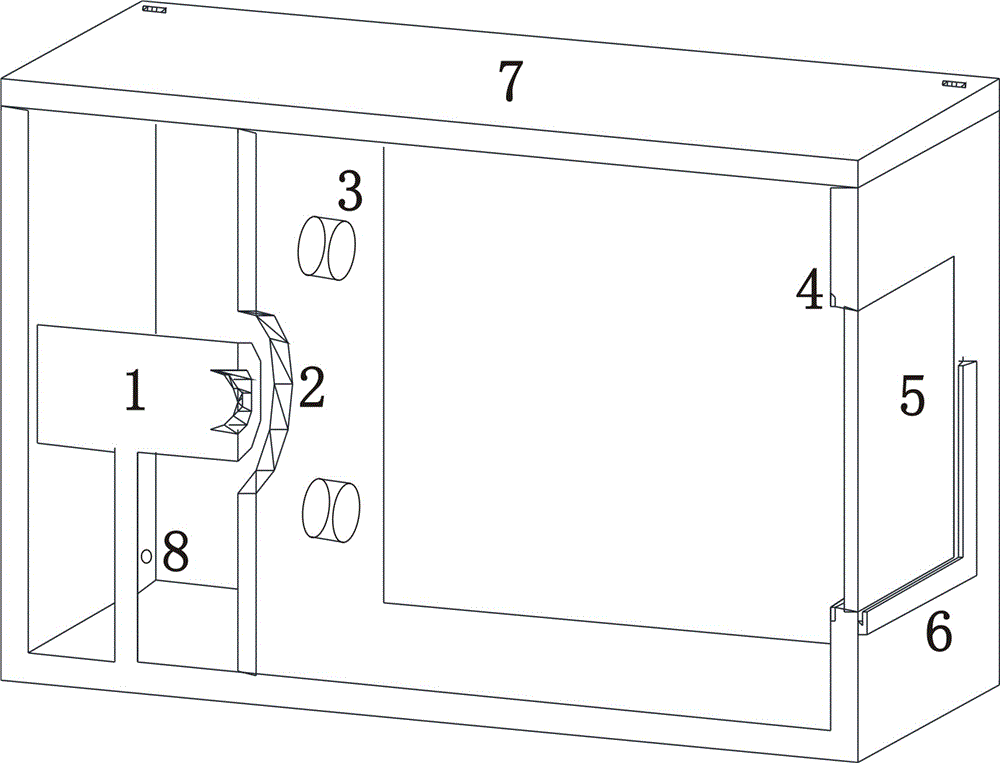 Automatic bank card number recognition device based on digital image processing