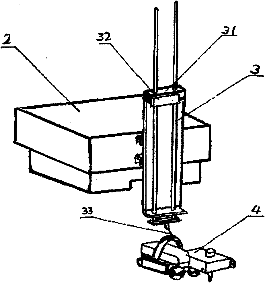 Automatic welding and cutting device for modified cross-section bellows