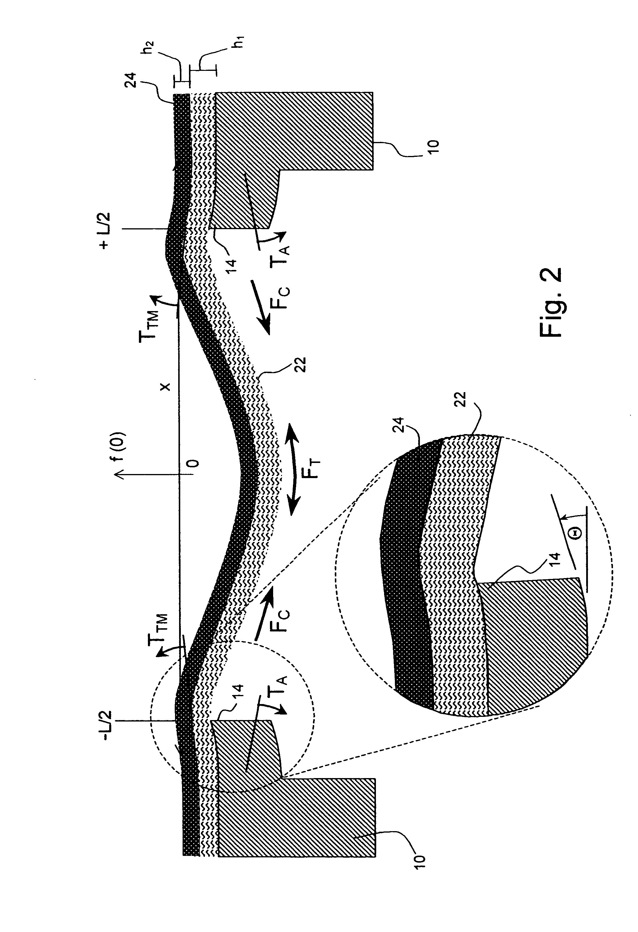 Snap-through thermal actuator