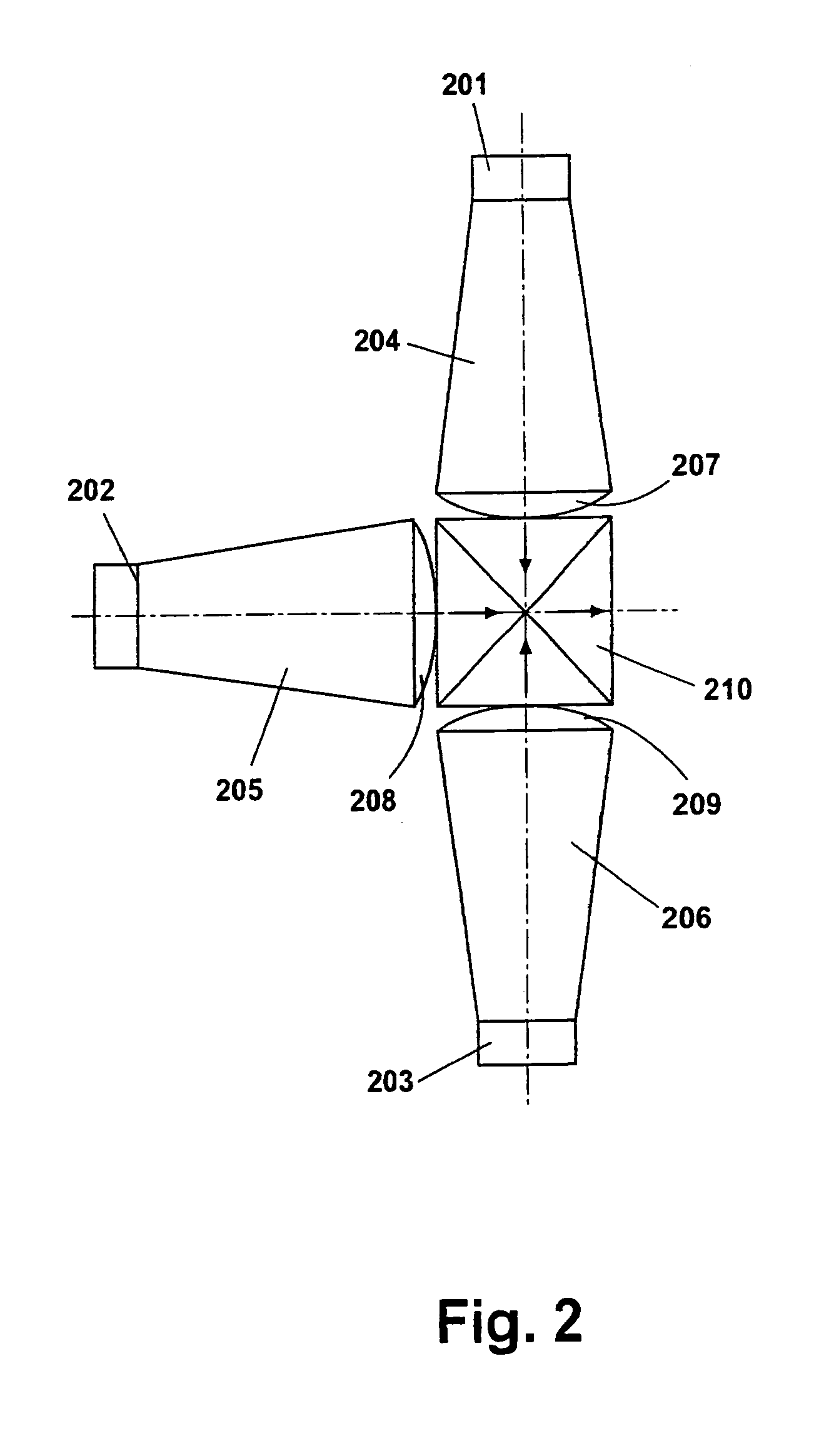 Light-emitting diode (LED) illumination system for a digital micro-mirror device (DMD) and method of providing same