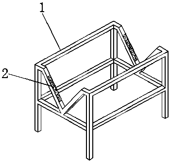 Air compressor main shaft bearing mounting method and auxiliary tool