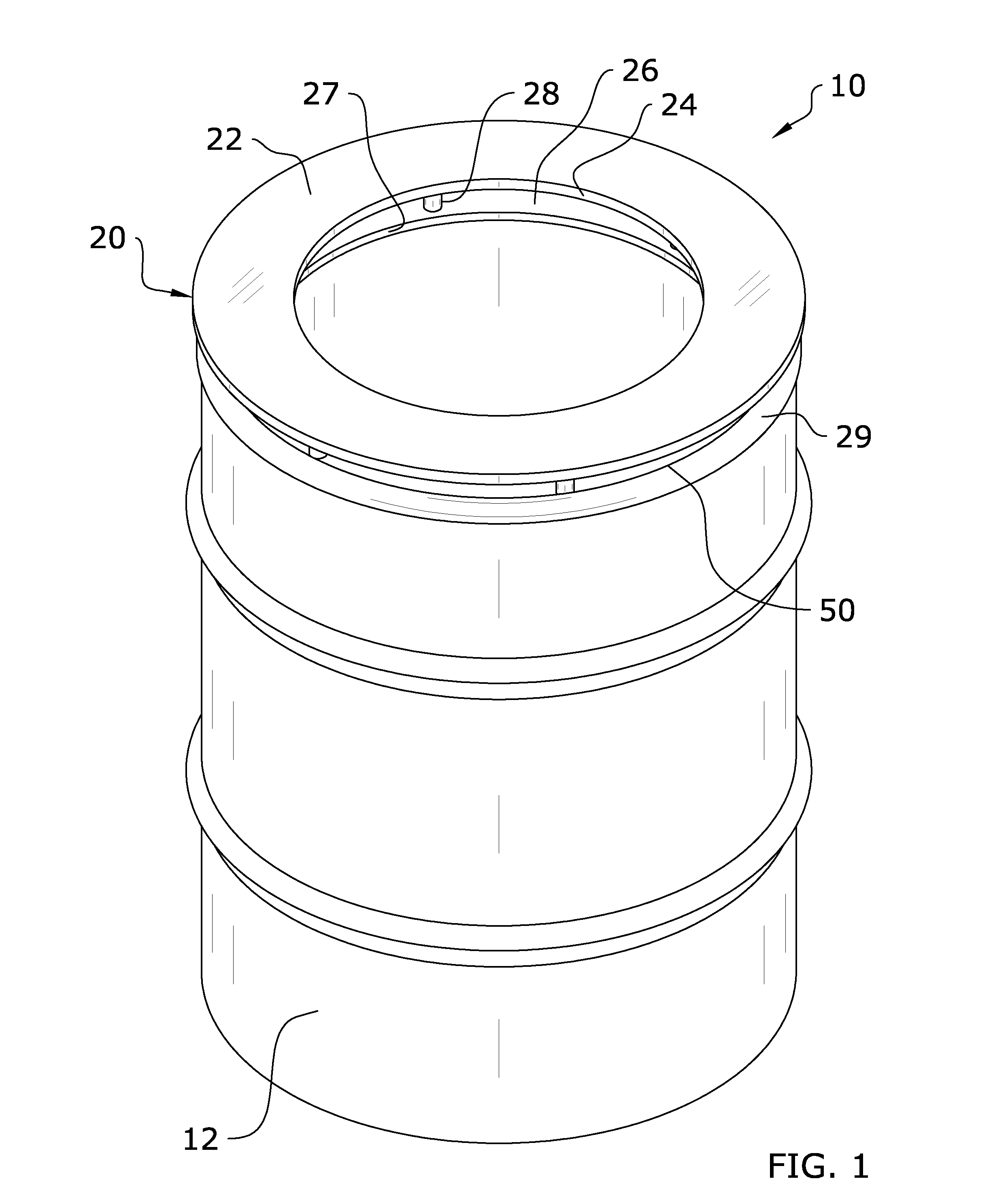 Ventilated barrel cover system