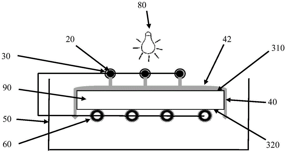 Horizontal electrochemical metal deposition method