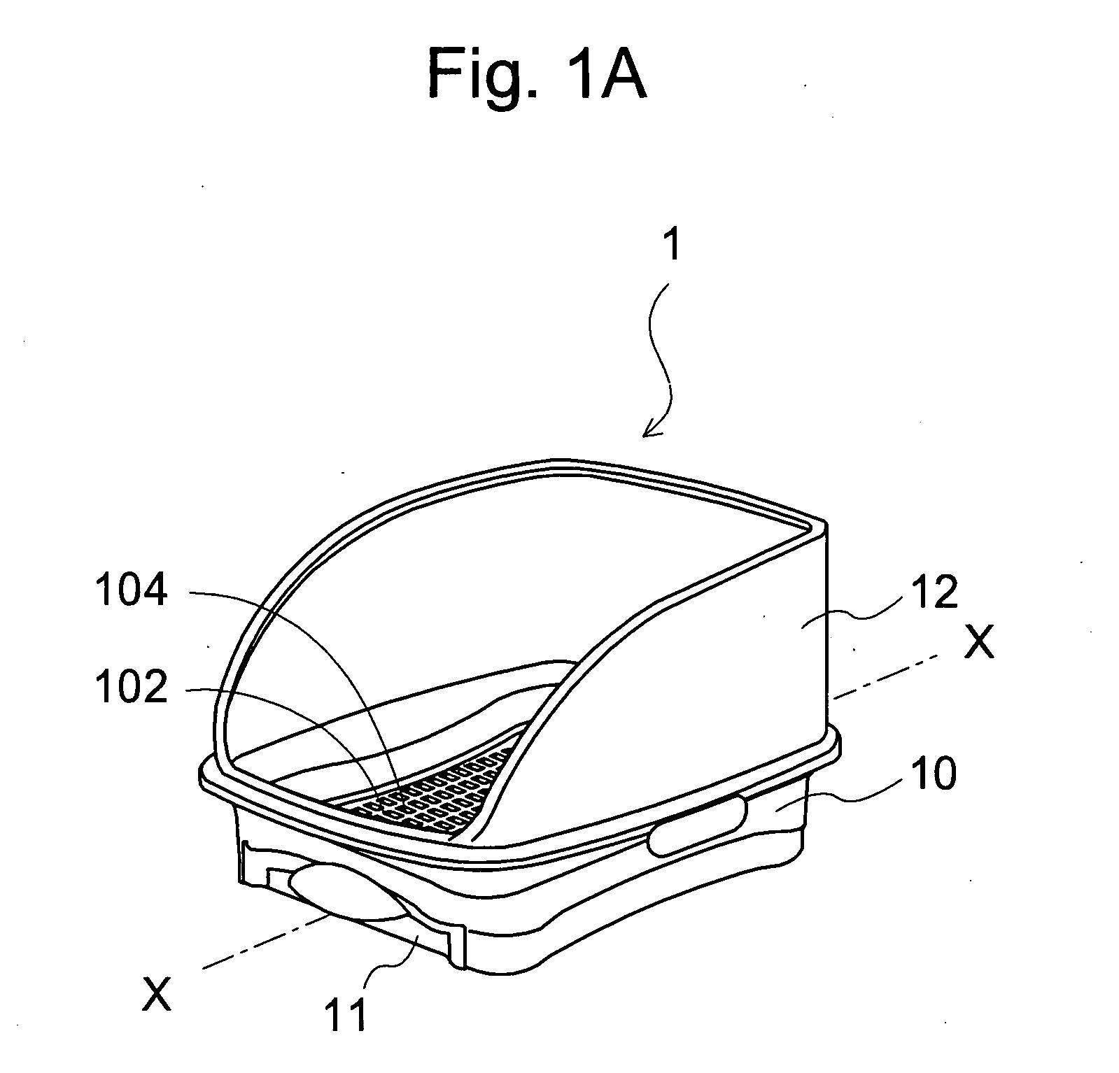 Animal litter and animal litter box using the same