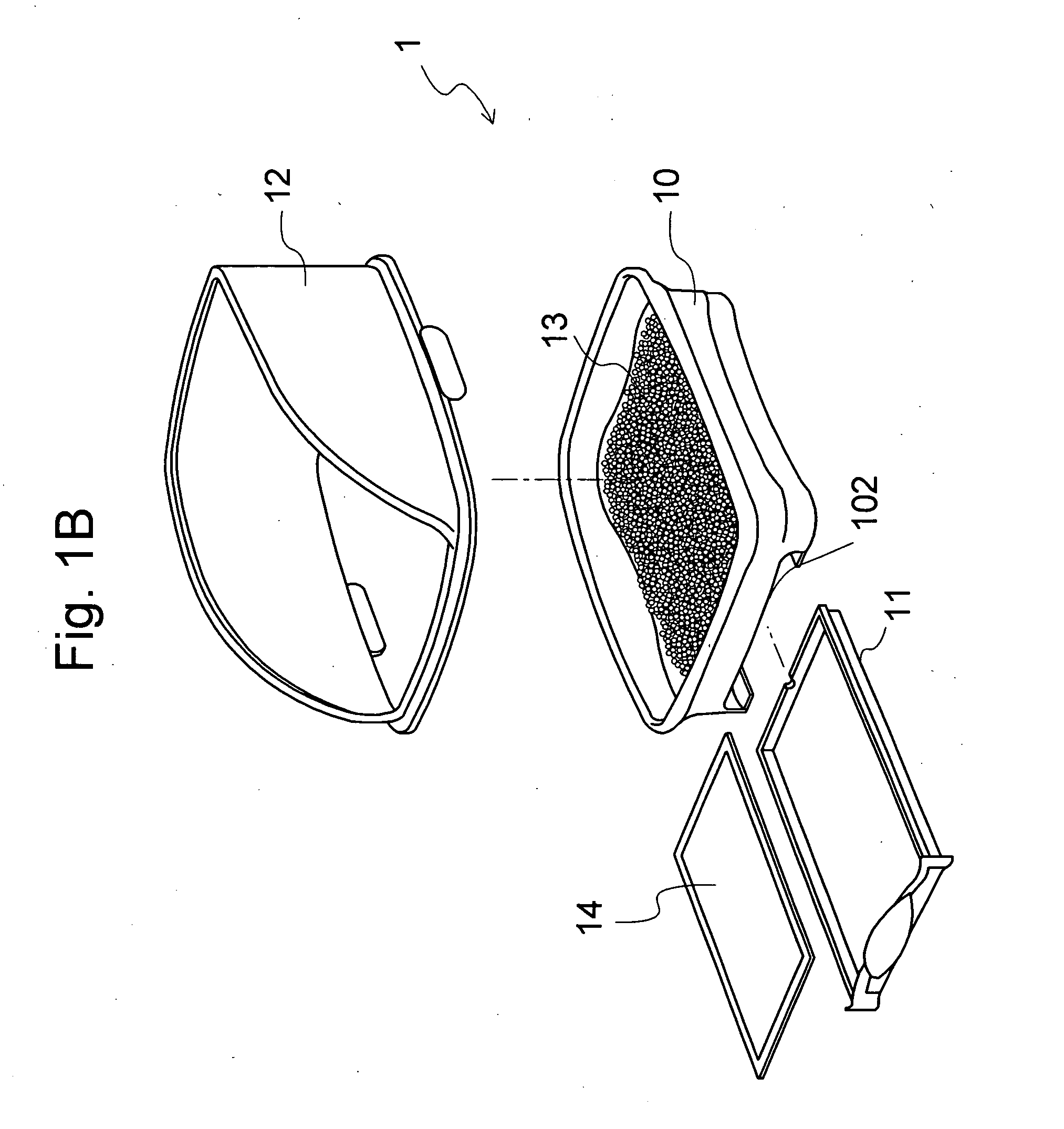 Animal litter and animal litter box using the same