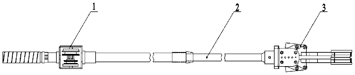 A rope-driven retractable fruit-picking mechanism