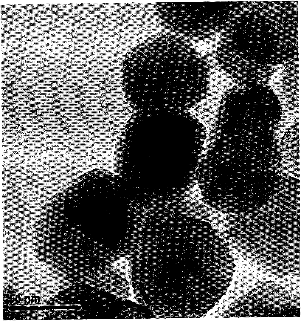 Method for preparing superfine calcium carbonate compound particles