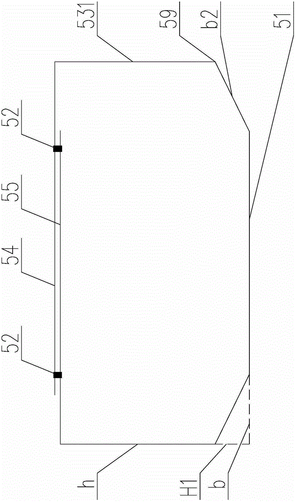 Cast-in-place hollow floor system with holes composed of steel meshes and organic objects