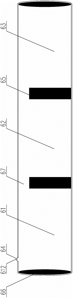 Cast-in-place hollow floor system with holes composed of steel meshes and organic objects