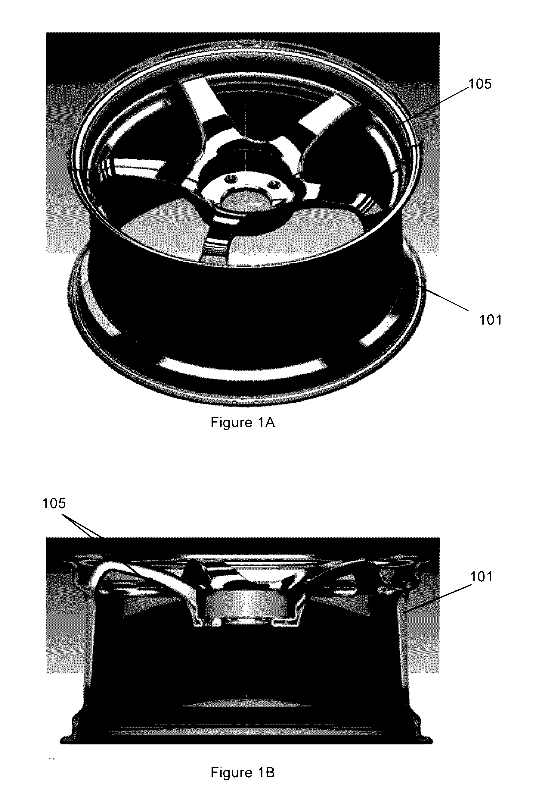 Molded wheel device