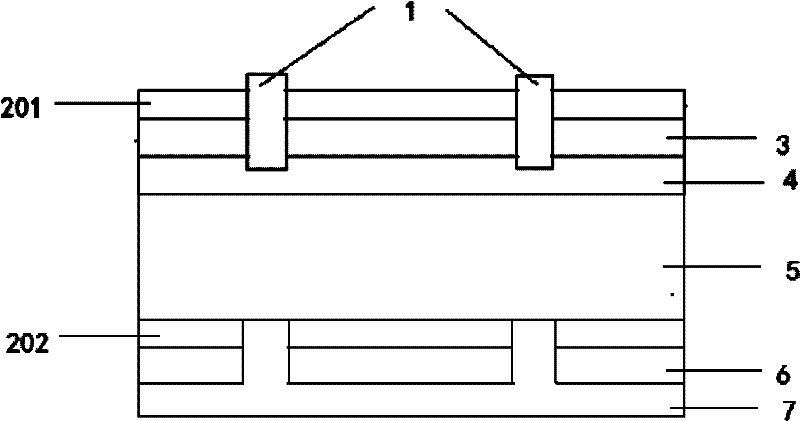 A kind of rear point contact crystalline silicon solar cell and its preparation method