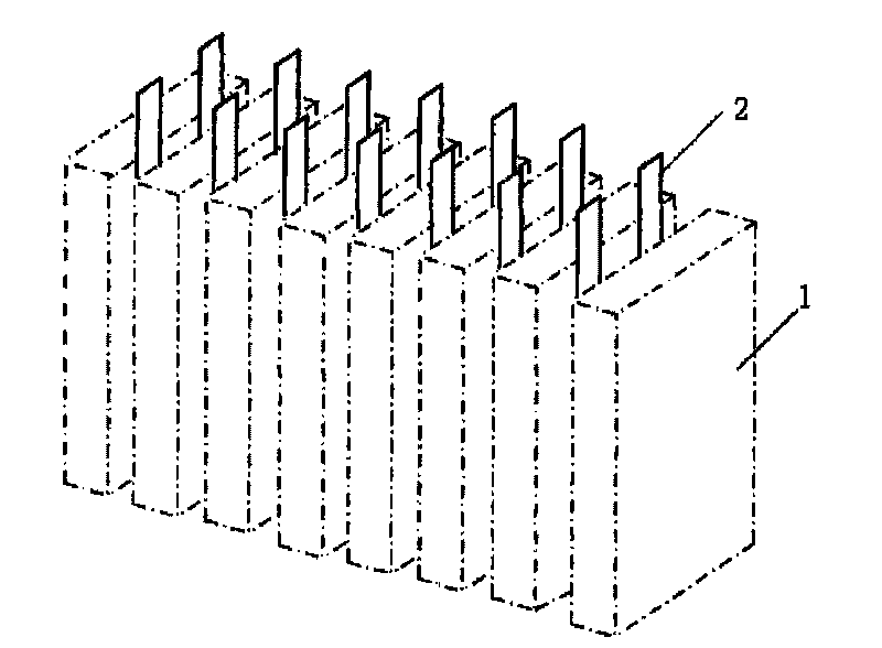 High-efficiency heat-radiation dynamic cell, temperature control system of electric vehicle and electric vehicle