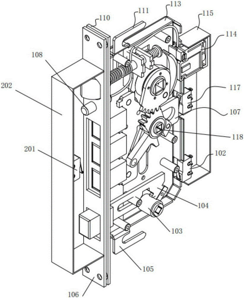 Intelligent lock and state monitoring method thereof