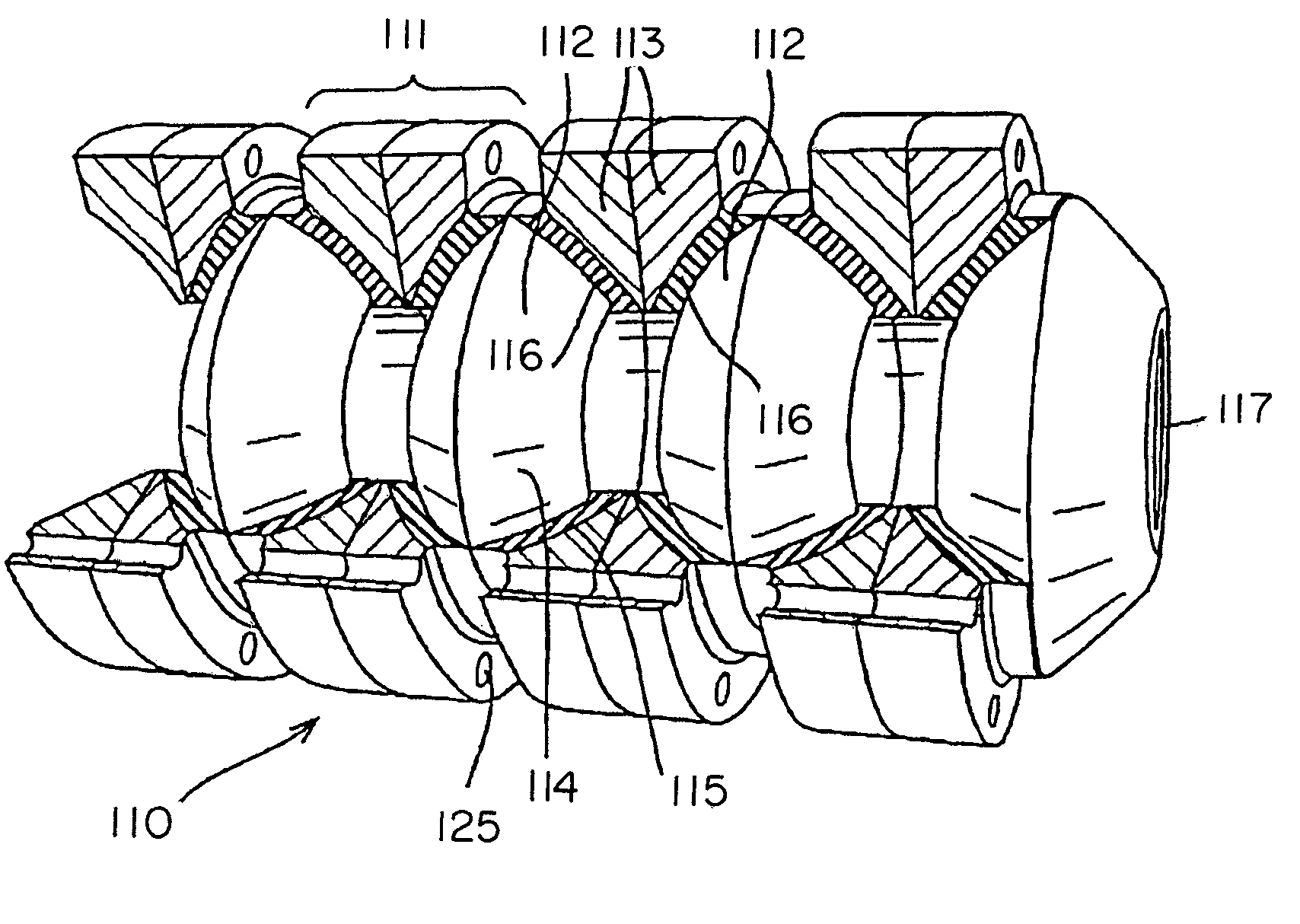 Link Assembly With Defined Boundaries For A Snake Like Robot Arm