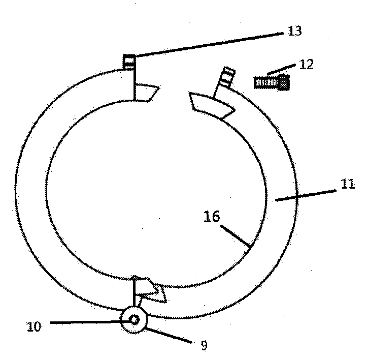 Ultrasonic circumcision component