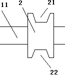 Spiral cable with plug for hay mower