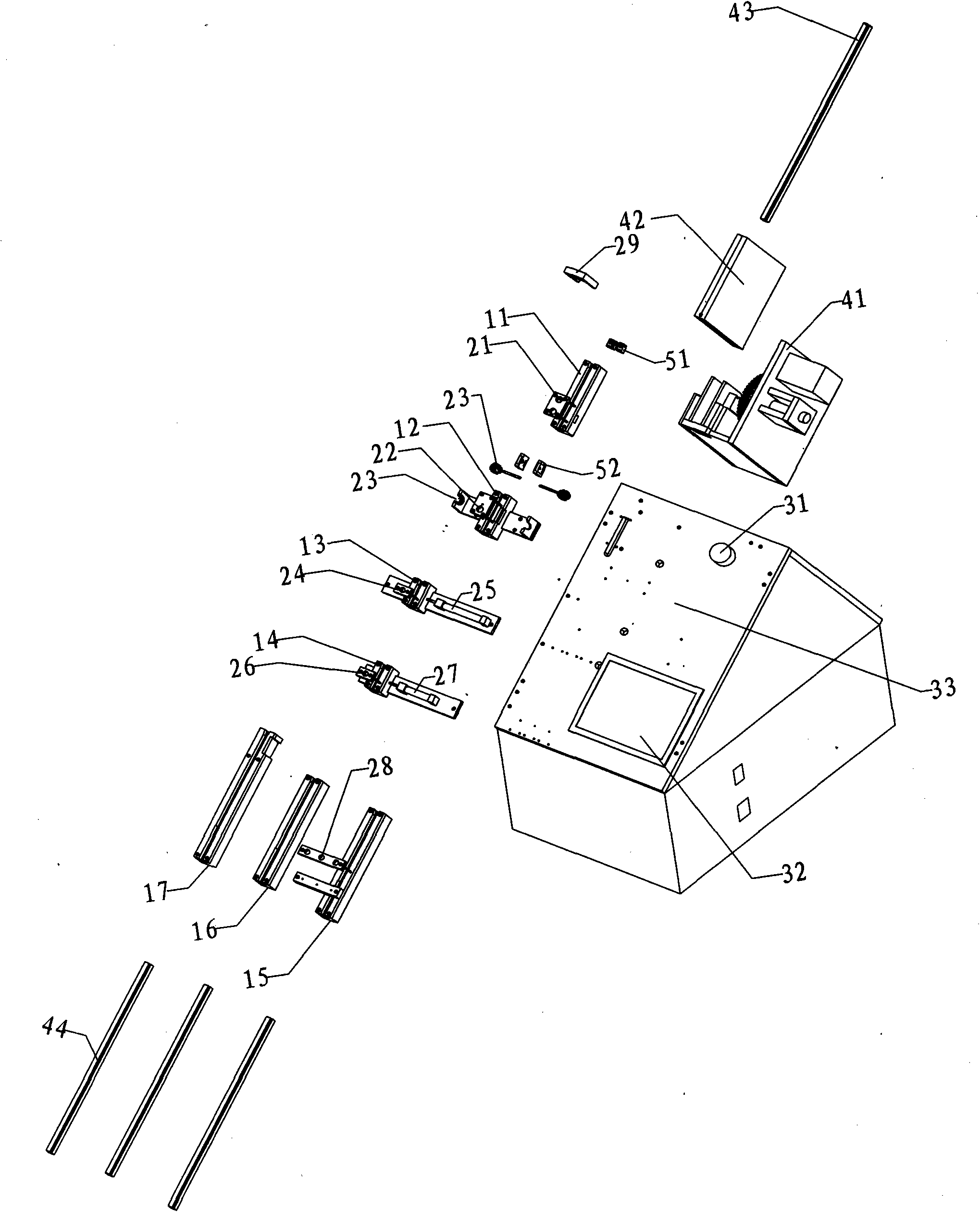 Device for automatically detecting high pressure resistance and electric function of electronic component product