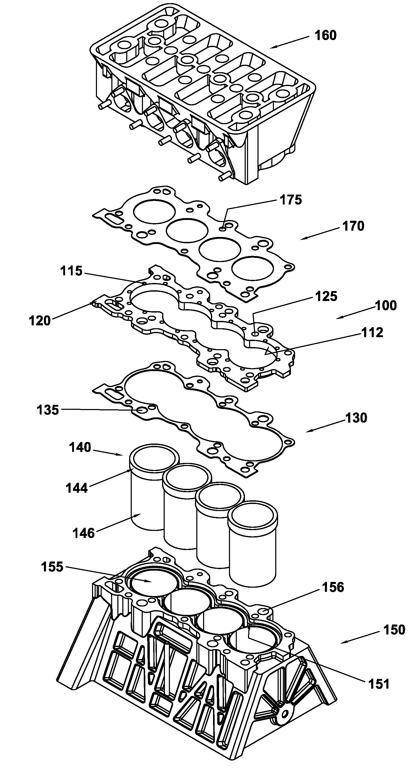 Cylinder sleeve support for an internal combustion engine