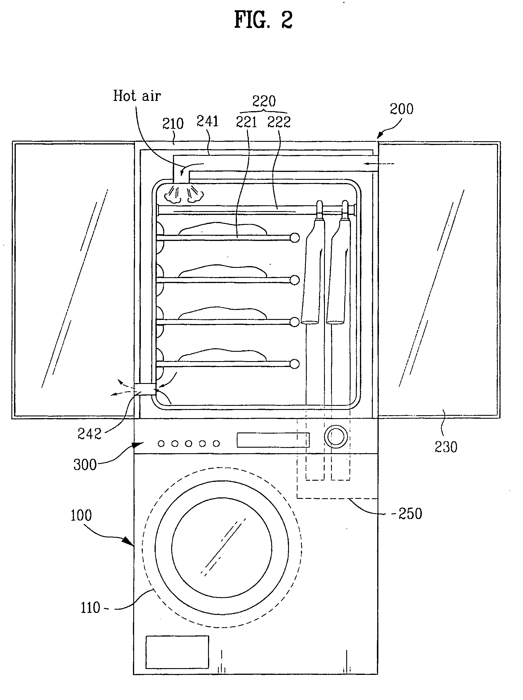 Combination dryer and method thereof