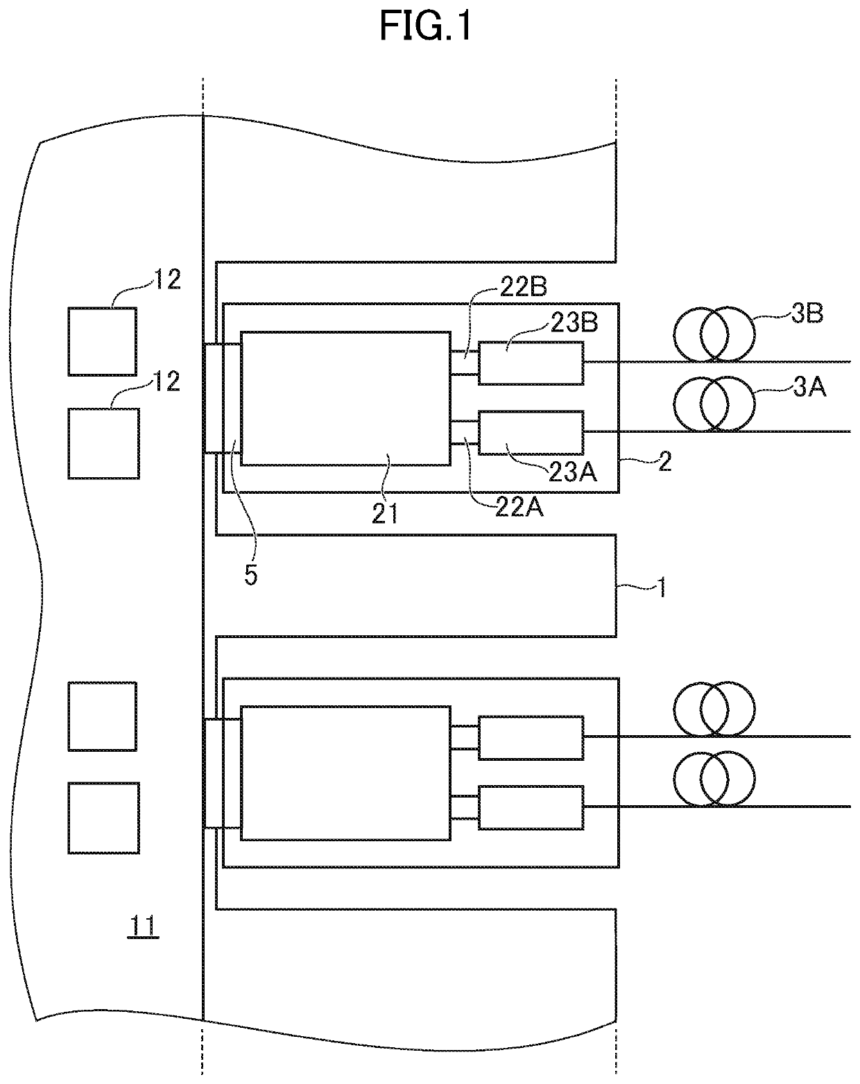 Printed circuit board, optical module, and optical transmission equipment