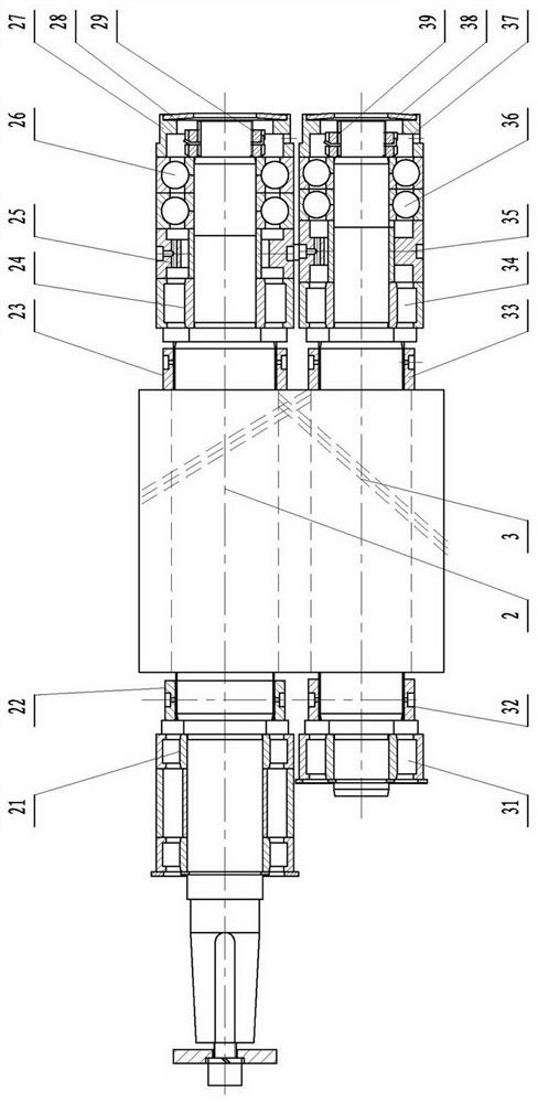 Magnetic levitation screw type gas expander