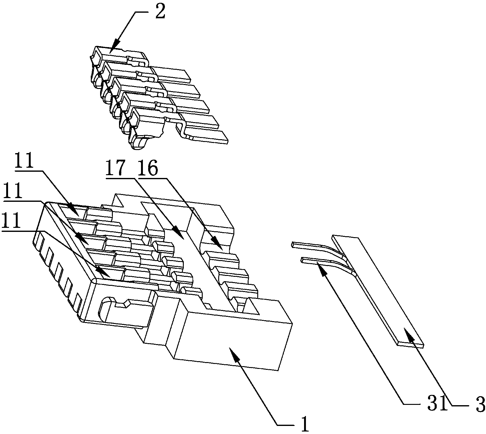 Welded connector